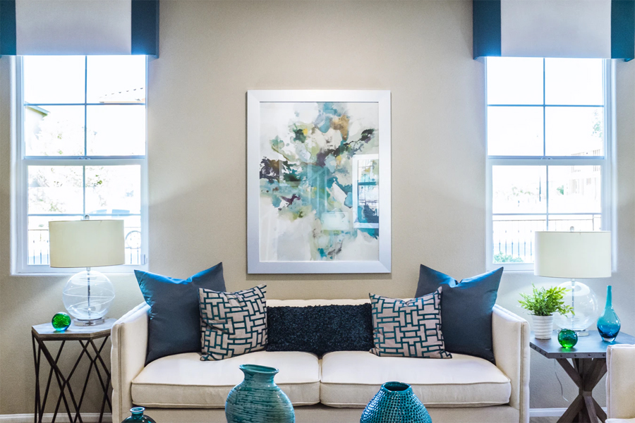 Blue Sofa